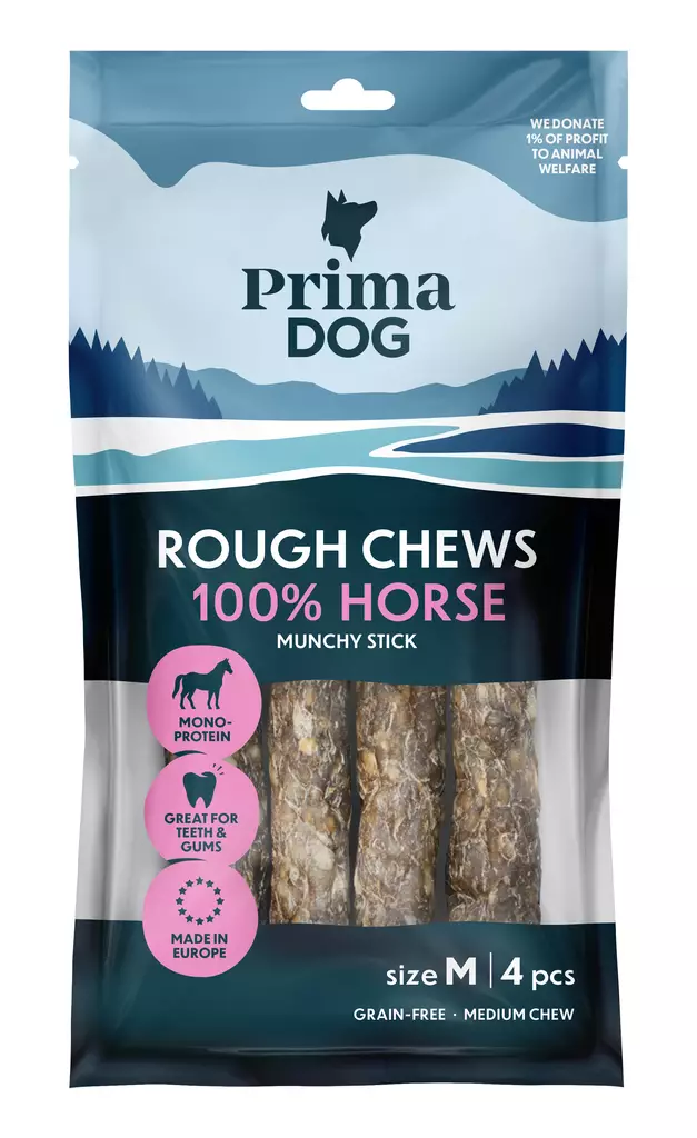 PD Rough Chews Hevonen rouhepatukka - Koiran luut - 6438554009752 - 1