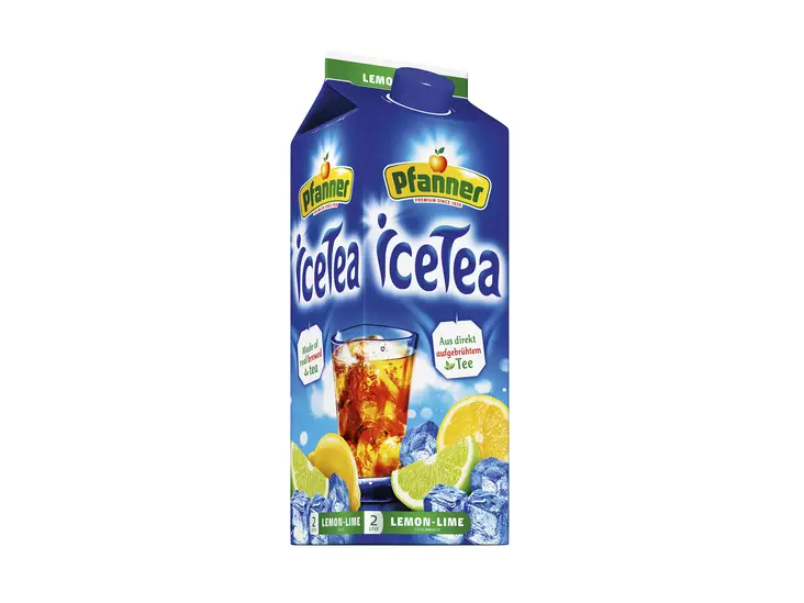 Pfanner ice tea lemon-lime 2L - Mehut, mehutiivisteet ja glögit - 9006900011512 - 1