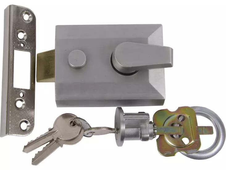 Pintalukko mattakormi 3 avainta - Lukot,lukitus ja nivelsalvat - 6414675123522 - 1