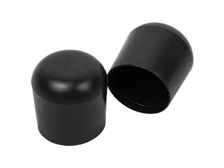 Pisla ulkotulppa Ø 19mm 4kpl muovi/musta - Tulpat ja huopatassut - 6414672051842 - 1