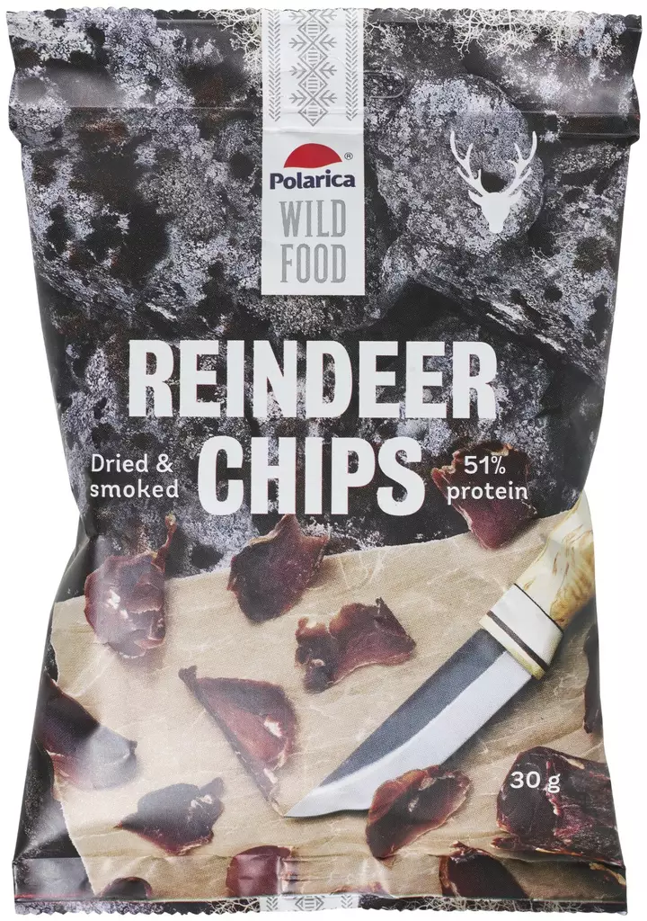 POLARICA REINDEER CHIPS 30G - Kissat - 7319993223772 - 1