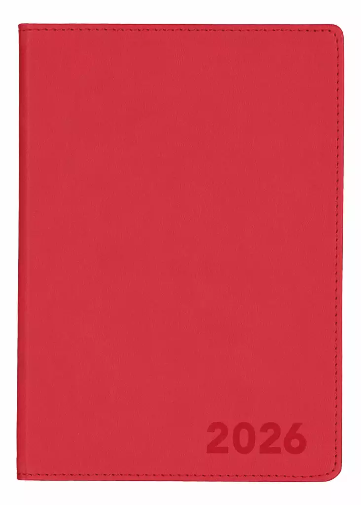 Pöytäkalenteri T/S A5 Classic punainen - Kalenterit - 5709323615032 - 1