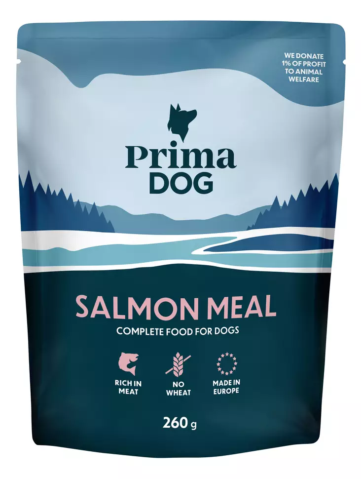PrimaDog lohi ateria 260g - Koiran märkäruoat - 6430069581532 - 1
