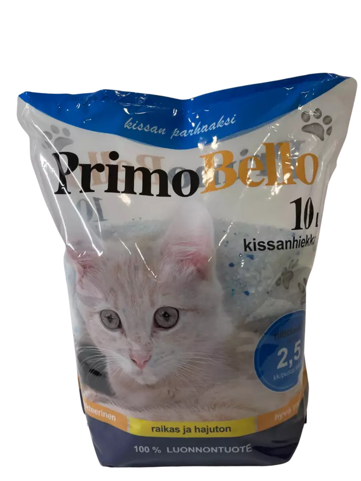 Primo Bello Kissanhiekka 10L - Kissan hiekat - 6438159016872 - 1