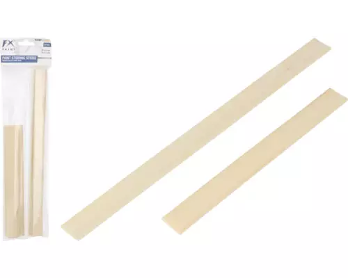 Puiset maalinsekoitustikut, 6 kpl - Maalaustarvikkeet - 8721037331012 - 1