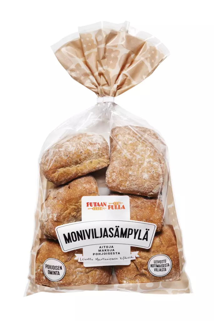 PUTAAN PULLA MONIVILJA SÄMPYLÄT 6KPL/310 - Elintarvikkeet - 6411090040502 - 1