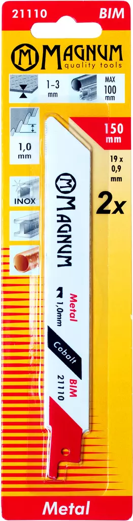 Puukkosahanterä 2kpl BIM 1,0/150mm - Puukko-ja pistosahanterät - 6418868211102 - 1