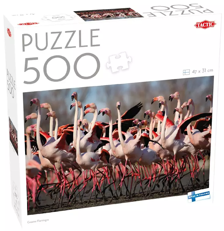 Puzzle lovers Greater Flamingos 500 pala - Palapelit ja pulmapelit - 6416739592152 - 1