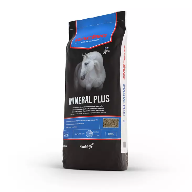 Racing Mineral Plus 20kg - Hevosen ja hiehon rehut - 6417679040642 - 1