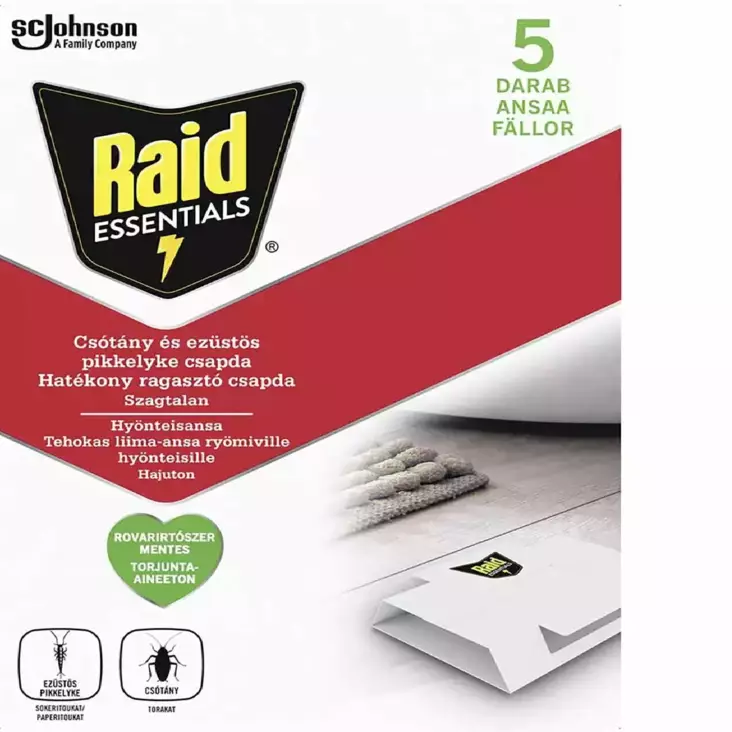 Raid Hyönteisansa 5kpl - Kodin tuholaiskarkoitteet - 5000204429572 - 1