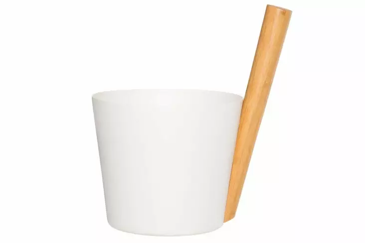 Rento saunakiulu alumiini valkoinen - Saunakiulut ja kauhat - 6410416011752 - 1