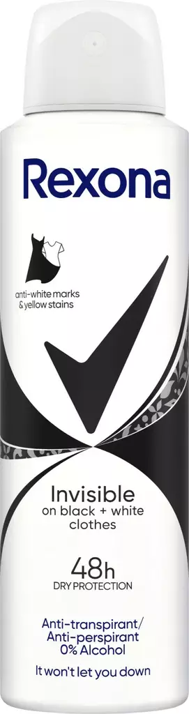 Rexona Deo Spray Women Invisible 150ml - Naisten deodorantit - 8712561249072 - 1