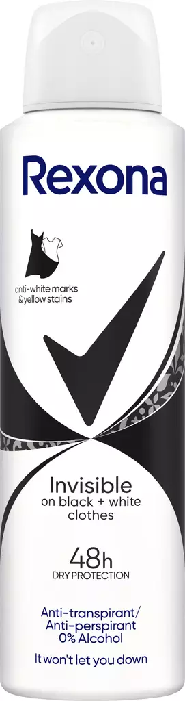 Rexona Deo Spray Women Invisible 150ml - Naisten deodorantit - 8712561249072 - 1
