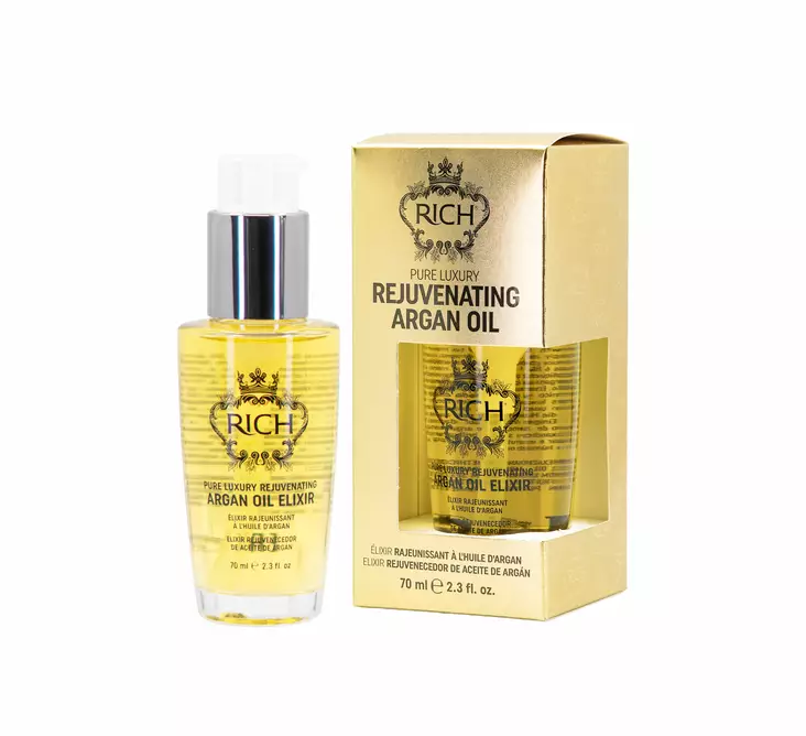 RICH ELIKSIIRI 70 ML REJUVENATING ARGAN - Hiustenhoito ja hiuskoristeet - 4742616000482 - 1