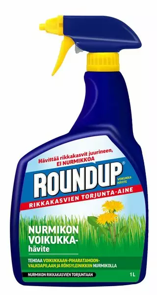 Roundup Voikukkahävite 1L - Rikkakasvien torjunta-aineet - 5707441853152 - 2
