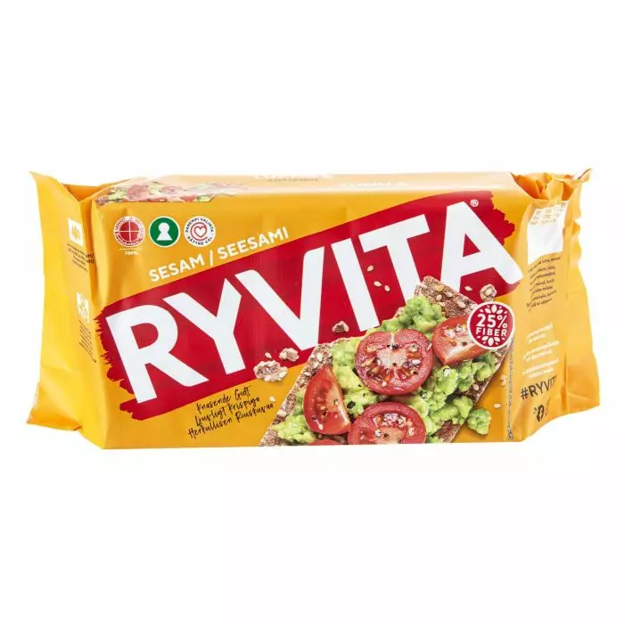 RYVITA SESAME RYE 250G - Tummat leivät - 5010265000382 - 1
