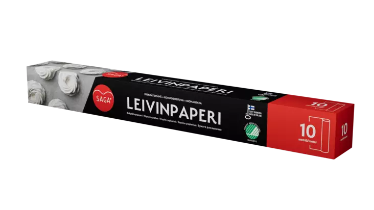 Saga leivinpaperi 38cm x 10m - Satulat - 6414300104292 - 1
