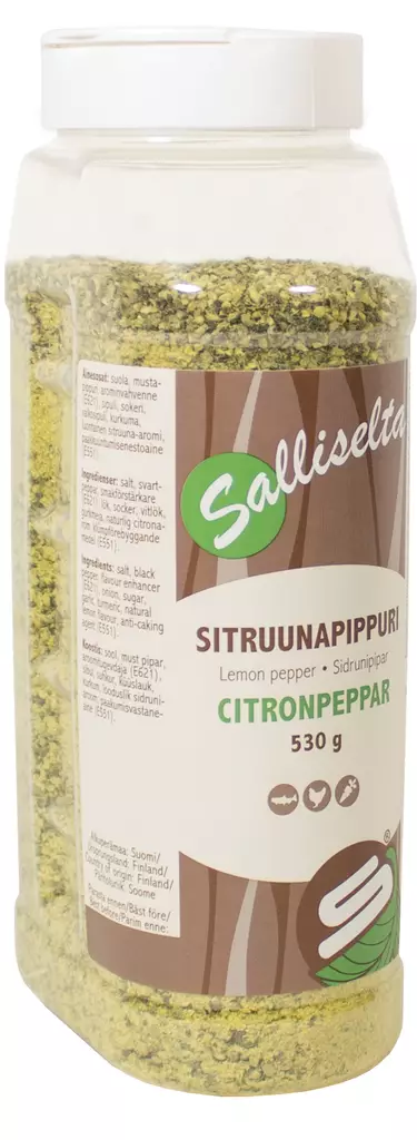 Sallinen Sitruunapippuri 530g - Mausteet - 6436501005352 - 1