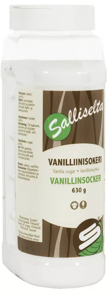 Salliselta Vanilliinisokeri 630g - Mausteet - 6436501005642 - 1