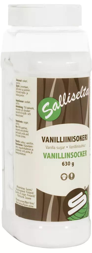 Salliselta Vanilliinisokeri 630g - Mausteet - 6436501005642 - 1