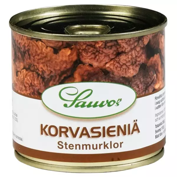Sauvon Korvasieniä miedossa suolaliemess - Elintarvikkeet - 6432700300212 - 1