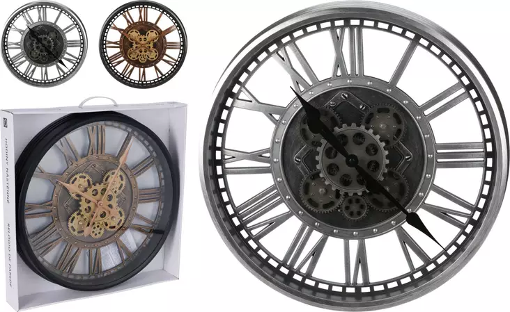 Seinäkello rotaatio 50cm - Seinäkellot - 8720573925082 - 1