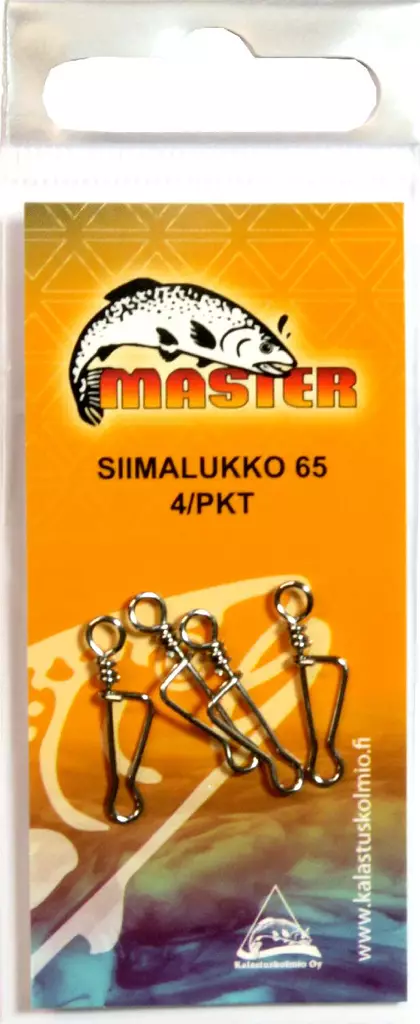 Siimalukko master 65 2 4/pkt - Perukkeet, lukot, koukut ja painot - 6416473101672 - 1