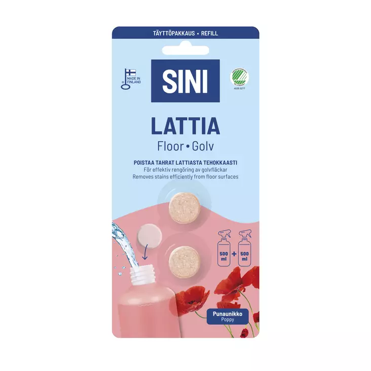 Sini Lattia täyttöpakkaus 2kpl - Muut siivousvälineet - 6423800070082 - 1
