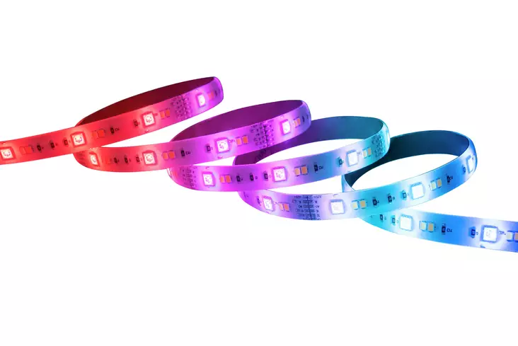 Smart led strip 12v 3,4w/m rgbtw 2m - Led-valonauhat ja tarvikkeet - 6435200280862 - 1