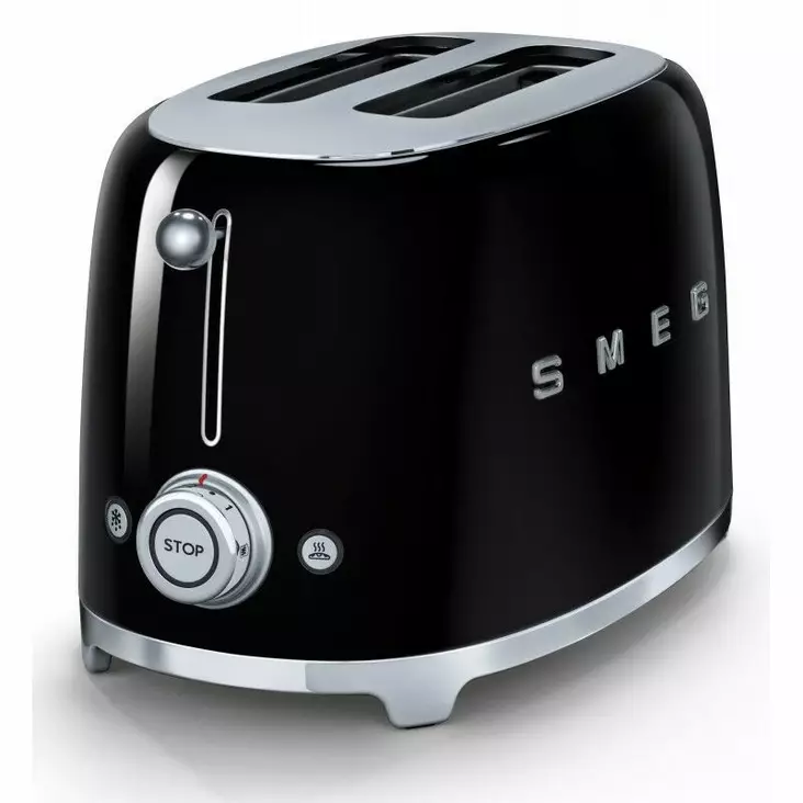 Smeg leivänpaahdin musta - Leivänpaahtimet - 8017709187002 - 1