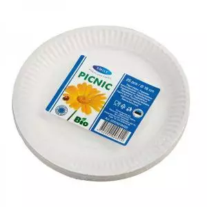 Smile kertakäyttölautanen 18cm 25kpl - Kertakäyttölautaset - 4742002006012 - 1