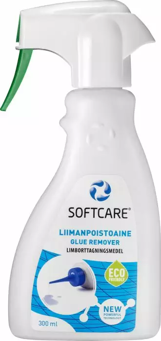 Softcare liimanpoistoaine 300ml - Erikoispesuaineet - 6416977715412 - 1