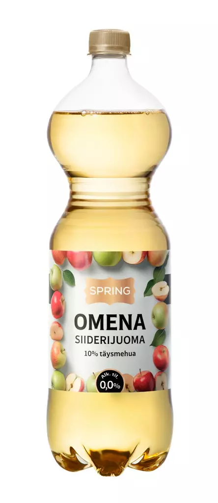 Spring omenasiiderijuoma 1,5l - Alkoholittomat juomat - 6416884199152 - 1