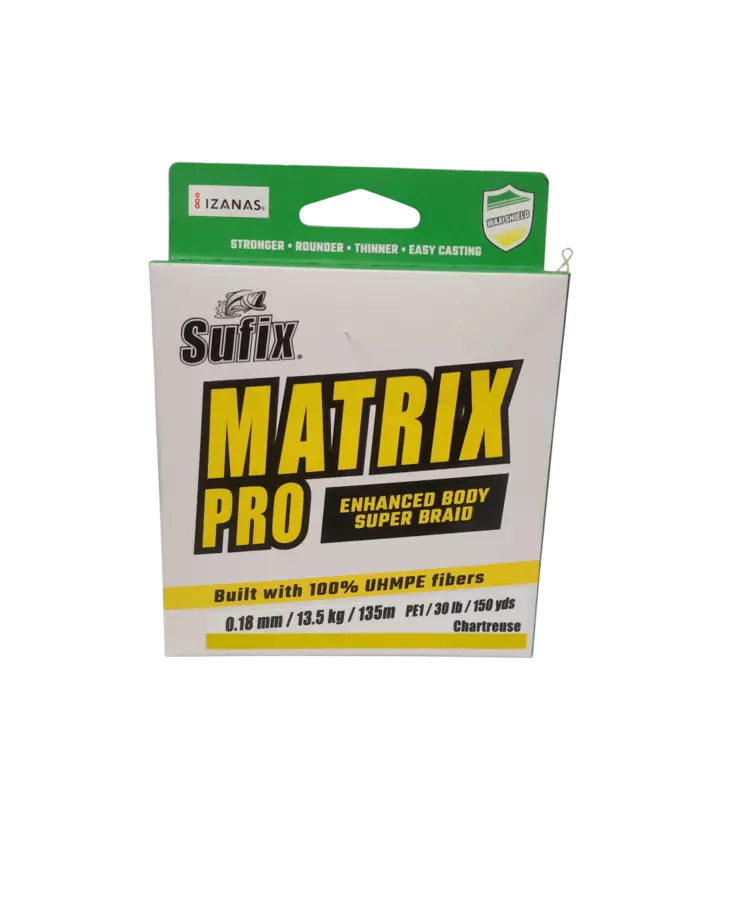 Sufix Matrix Pro 135m 0,20mm 18kg - Siimat - 024777711402 - 1