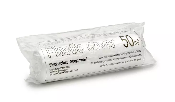 Suojamuovi 2m x 25m - Rakennusmuovit ja -paperit - 6430011020102 - 1