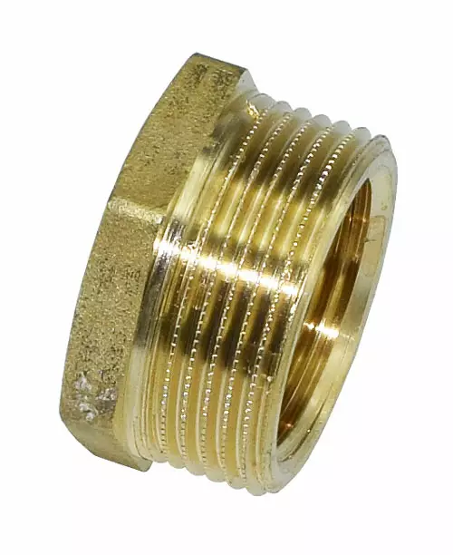 Supistusnippa 1 1/4"-1" messinki - Letkuliittimet - 6438140051172 - 1