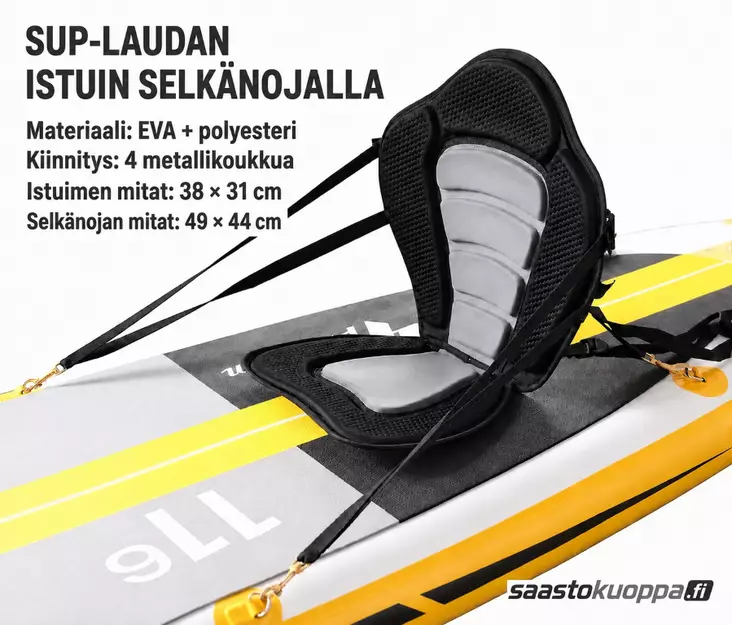 SUP LAUDAN ISTUIN+KIINNITYSLENKIT - Muut urheilutarvikkeet - 6438159952392 - 1