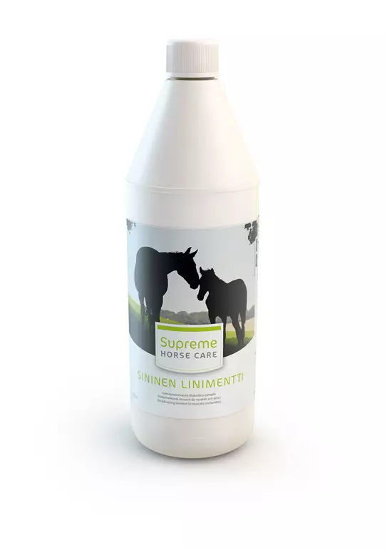 Supreme Horse Care Sininen linimentti 1000 ml - Hevosen tarvikkeet - 6417679823962 - 1