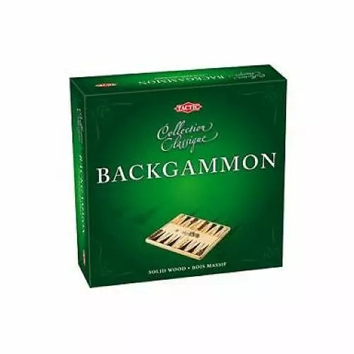 Tactic Rustic Backgammon lautapeli - Lautapelit ja seurapelit - 6416739402192 - 1
