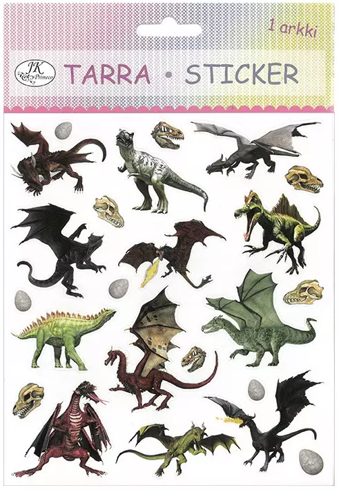 Tarra-arkki hirmuliskot - Tarrat - 6417715025862 - 1