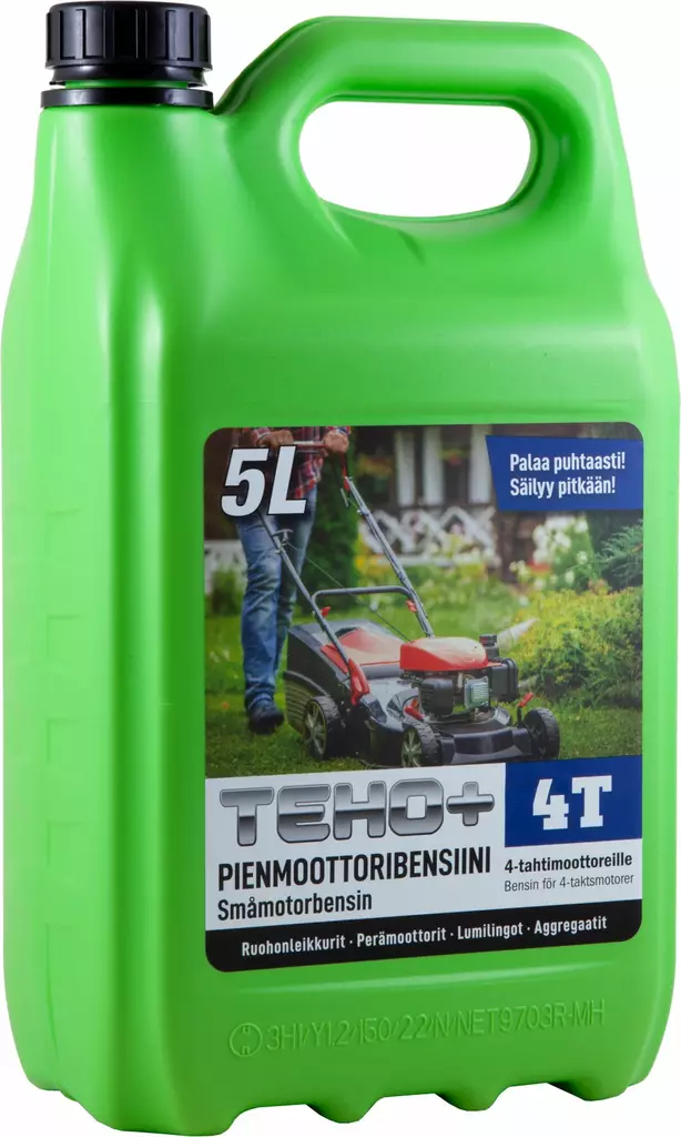 Teho+ 4T 5L Pienkonebensiini - Polttonesteet - 6417196777632 - 1