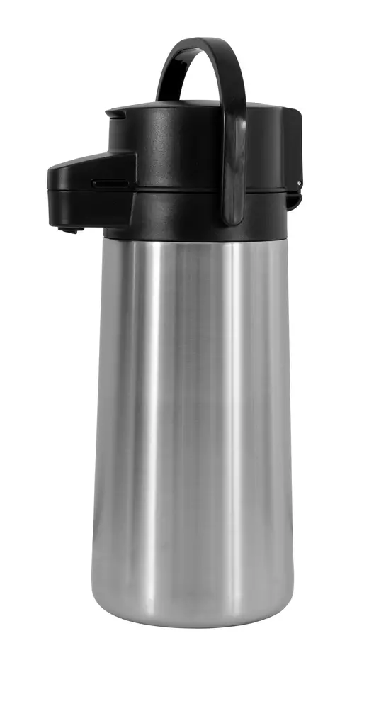Teräspumppis 3.0 l käsipumpulla - Retkiruokailu - 6435200284372 - 2
