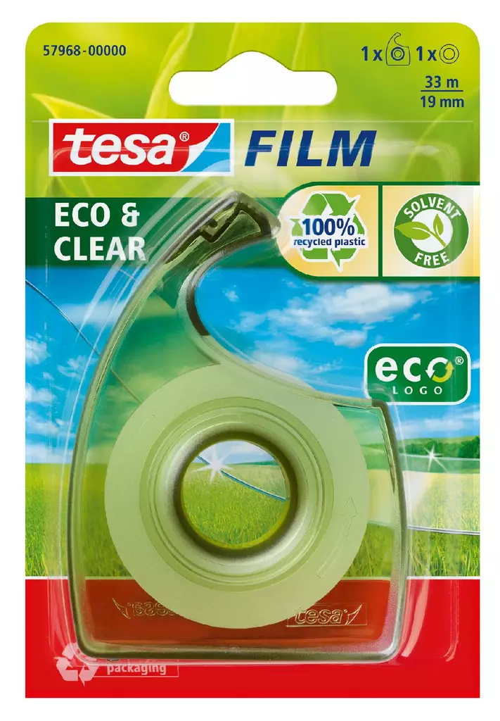 Tesa Eco & Clear teippi easy cut - Liimat ja teipit - 4042448166302 - 1