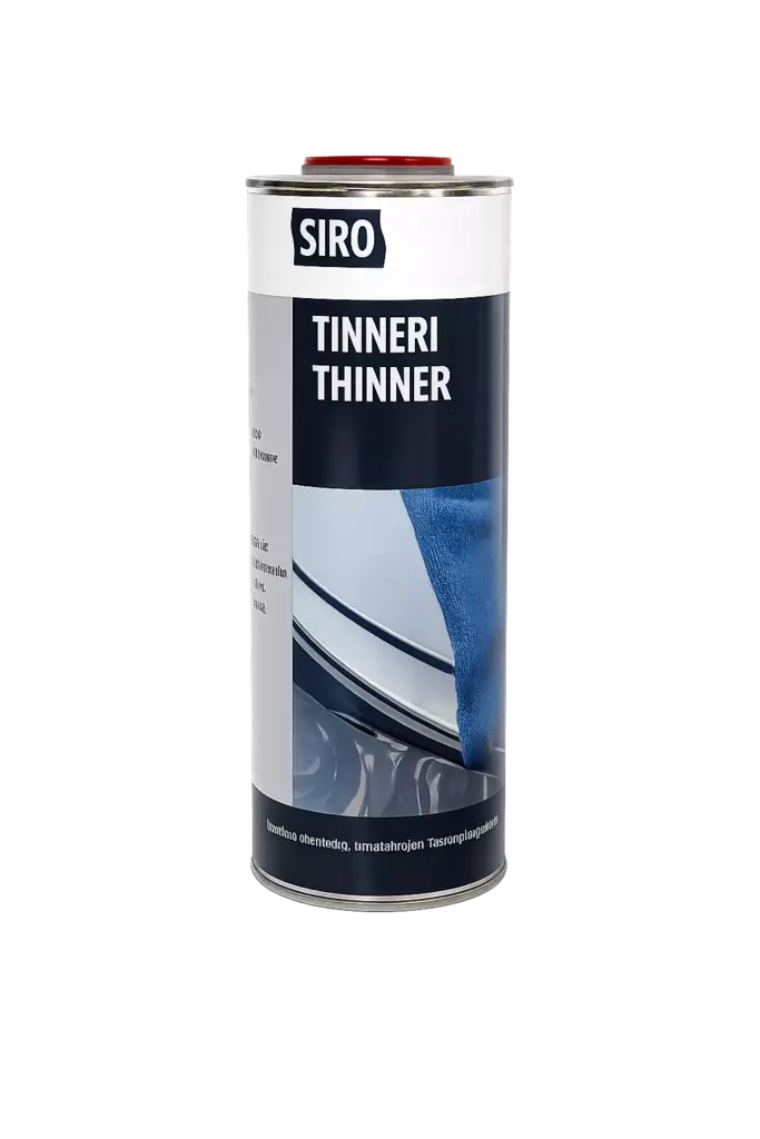 Tinneri 1L metallipurkki - Ohenteet ja liuottimet - 6438168104072 - 1