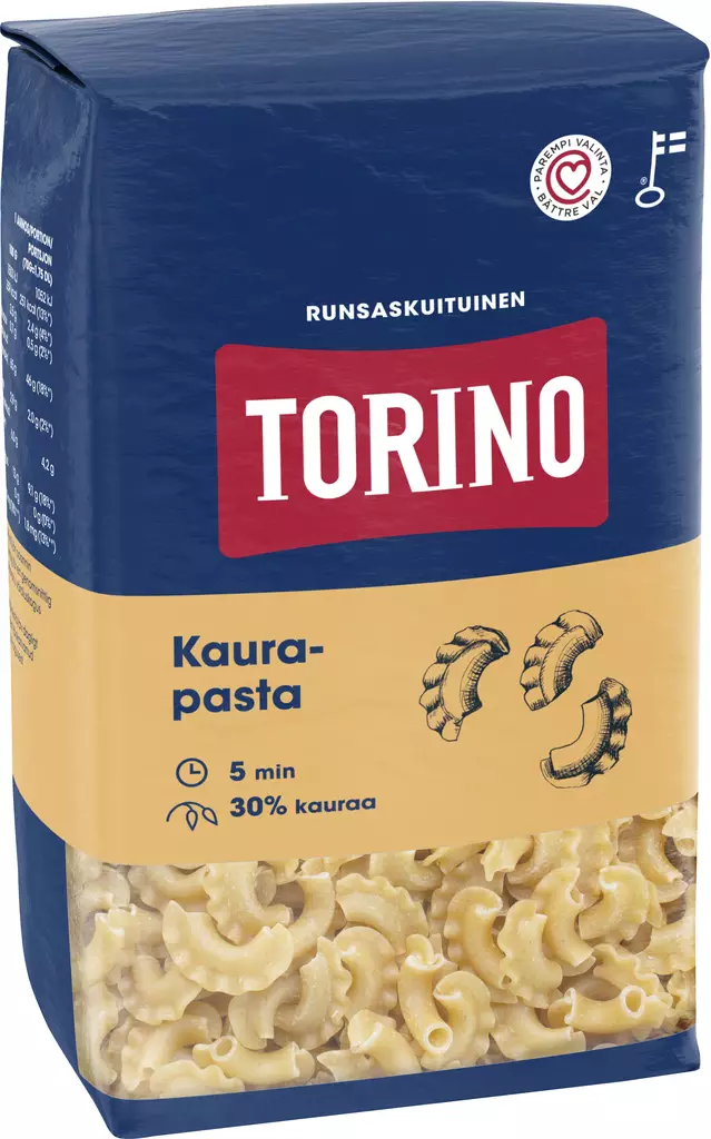 Torino kaurapasta 500G - Pastat - 6416597870072 - 1