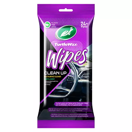 Turtle Wax Clean-up Wipes Flatpack - Sisätilojen pesu- ja hoitoaineet - 7314890023722 - 1