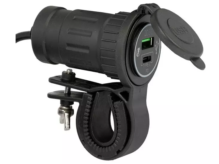 USB-rasia tankokiinnityksellä 2-porttia - Puhelintarvikkeet ja laturit - 6438255003462 - 1