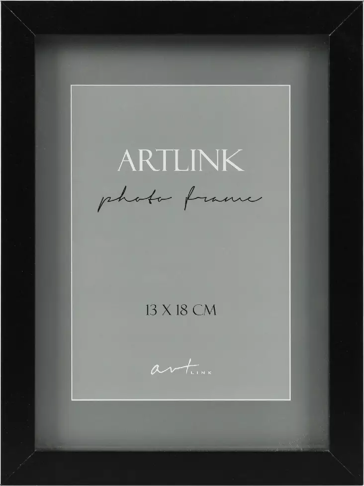 Valokuvakehys nina mdf 13x18cm musta - Taulut ja kehykset - 4740100452052 - 1