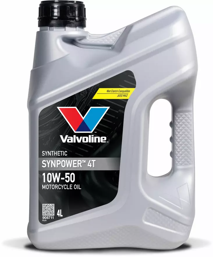 Valvoline Synpower 4T 10W-50 4L - Moottoriöljyt - 8710941018812 - 1