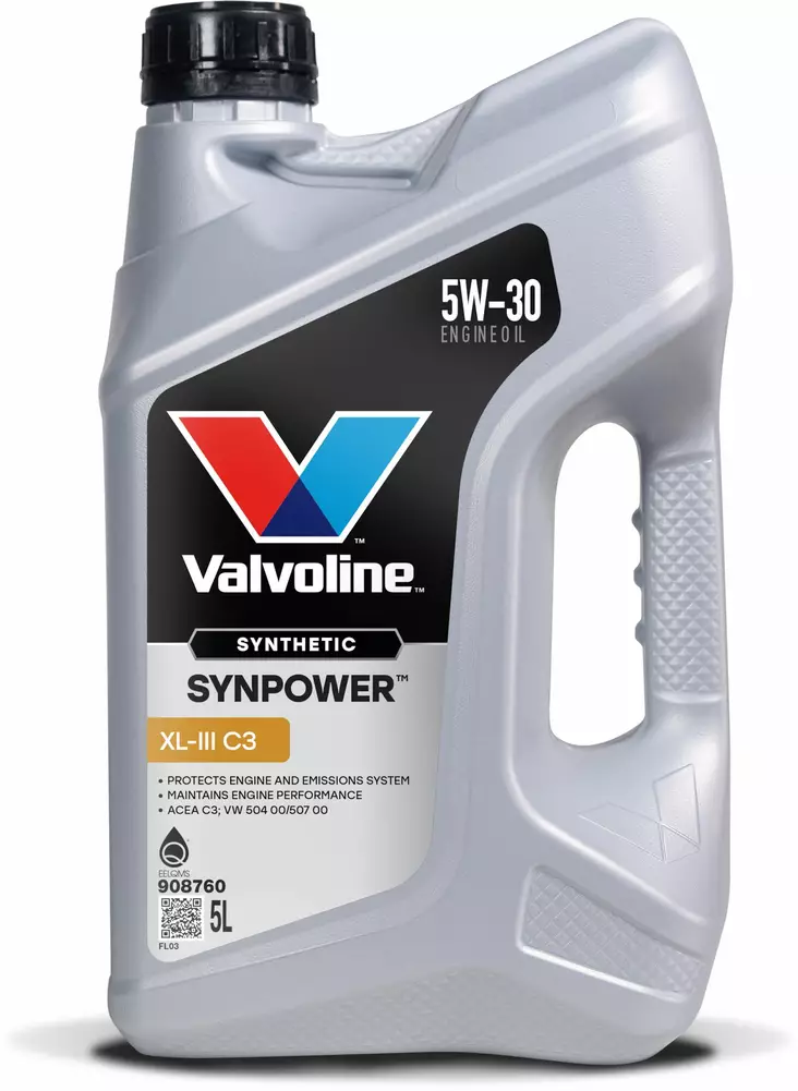 Valvoline SynPower XL-III C3 5W-30 5L - Moottoriöljyt - 8710941018102 - 1